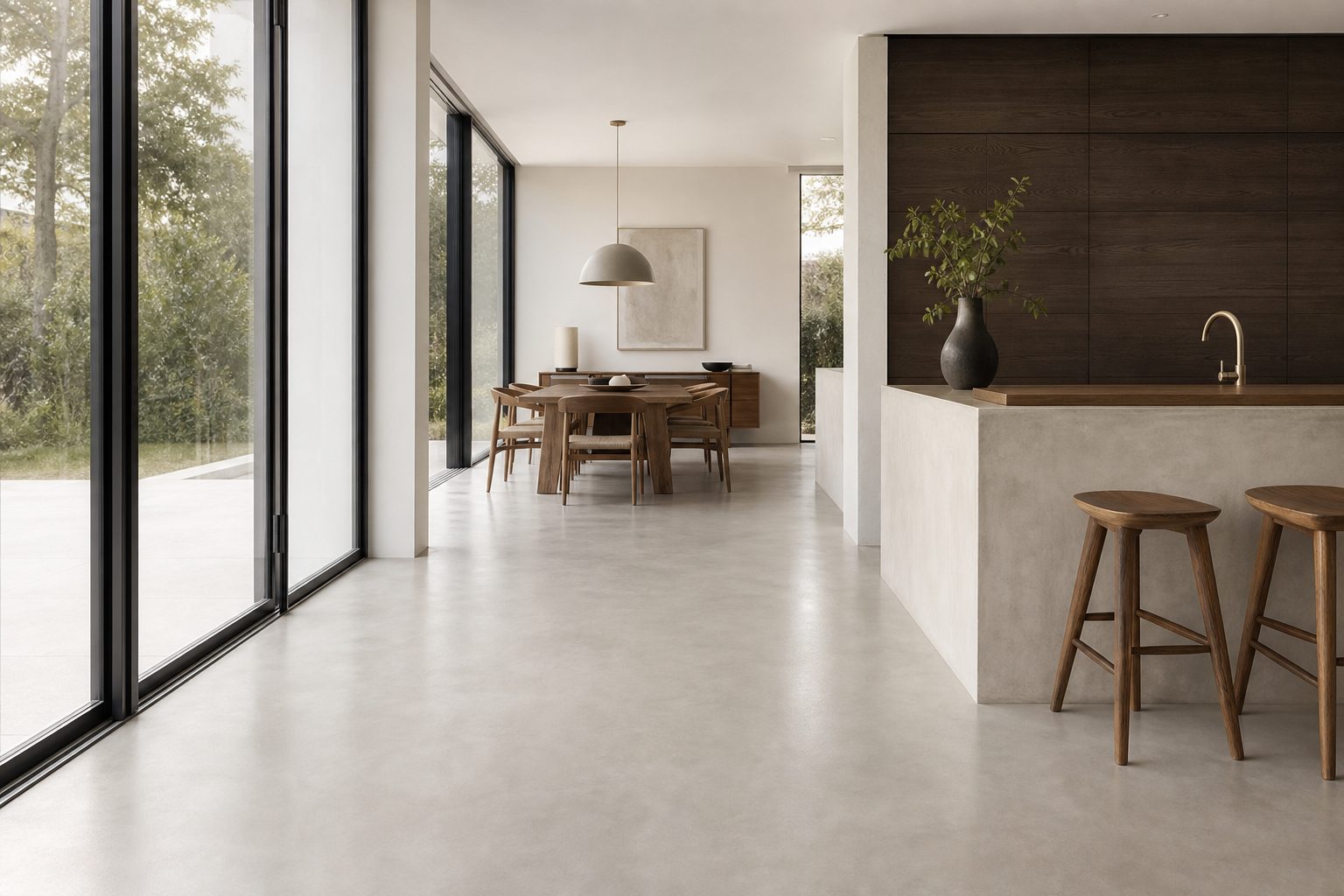 Prix du béton ciré au m² avec pose, comment le calculer ?